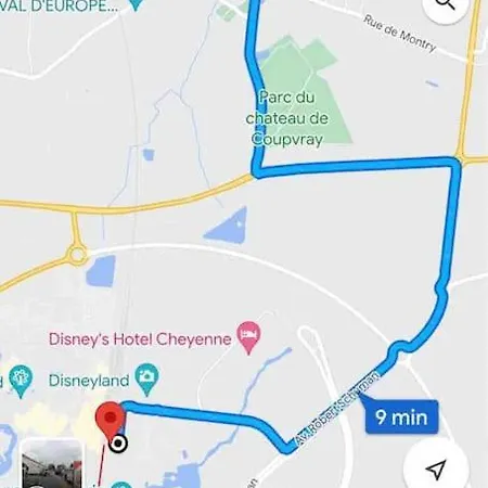 Duplex 6 Personnes Proche Disney A 5 Min En Voiture Coupvray Exterior photo
